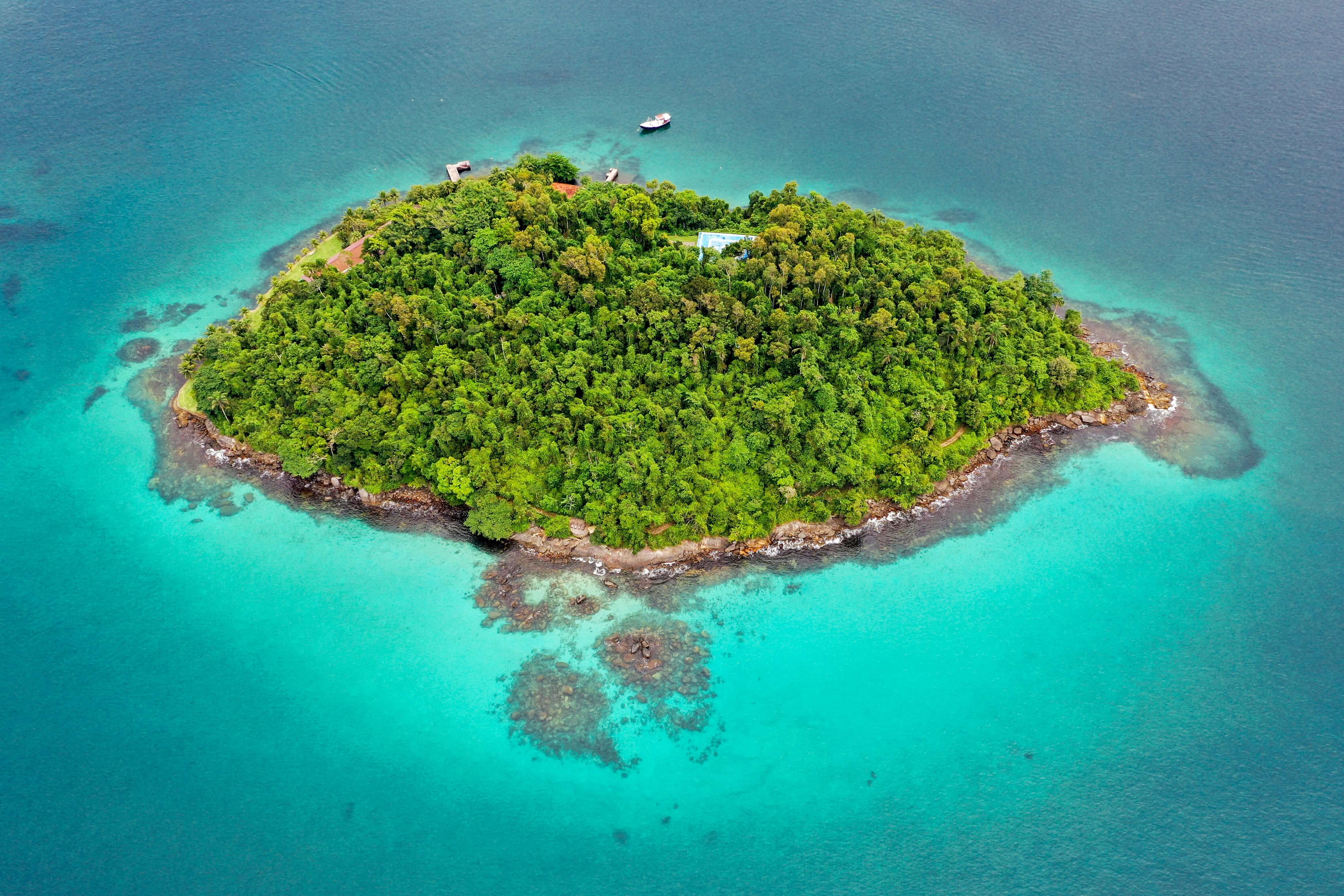 L'Île aux 2 Cocos - Île privée